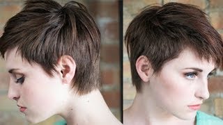 How To Cut Highly Textured FringeBangs With a Razor [upl. by Tnecniv]