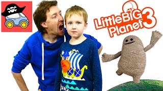 🎮 Играем на PS4 в LITTLE BIG PLANET 3 Часть 2 ДИРИЖАБЛЬ НЬЮТОНА Жестянка [upl. by Hudnut]