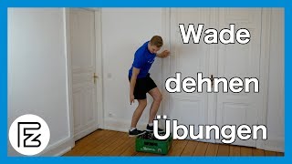 Wade amp Achillessehne dehnen  Die besten Übungen [upl. by Nomolos382]