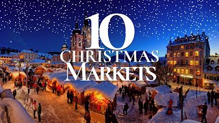 10 Most Beautiful Christmas Markets to Visit in Europe 🎅  Christmas Markets 2023 [upl. by Nmutua]