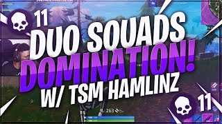 TSM Myth  Duo Squads DOMINATION with TSM Hamlinz  Fortnite BR Full Match [upl. by Apilef]