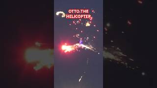 DON’T CALL THE FIRE BRIGADE OTTO THE EXPLODING HELICOPTER SCHWEIZER 300 1500 ROUNDS OF PYROTECHNICS [upl. by Fugazy280]