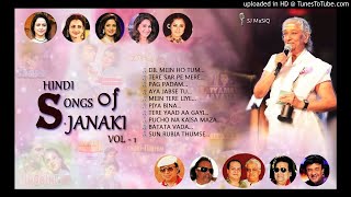 Hindi Songs of S Janaki  Vol 1  SJ MuSiQ [upl. by Silvain]