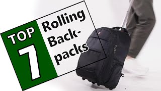 ⛺Best Rolling Backpack  Amazon Buying Guide [upl. by Siloa]