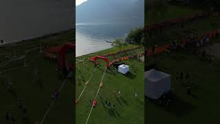 Triathlon Locarno 2024  DJI verticale  Sabato mattina KIDS 25 [upl. by Scarface]