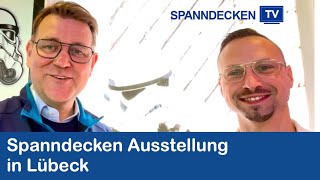 Spanndecken Ausstellung in Lübeck  Innovationen ohne Ende [upl. by Dnaltiak]