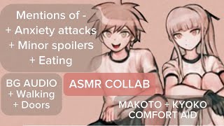 Makoto and Kyoko Comfort You  Danganronpa ASMR RP  MF4A  COLLAB WITH uinxie [upl. by Einot]