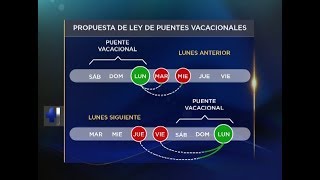 Reforma a ley de asuetos [upl. by Ventre]