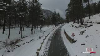 Nevada en Grazalema a vista de Drone 2017 [upl. by Giarc]