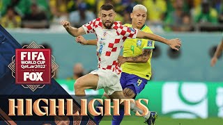 Croatia vs Brazil Highlights  2022 FIFA World Cup  Quarterfinals [upl. by Eivod]