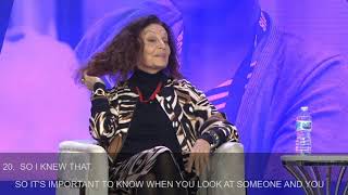 19WIP Diane Von Furstenberg in conversation with Fidji Simo  Opening Keynote [upl. by Arbe]