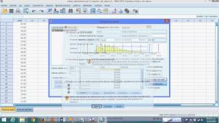 5 Formación de Intervalos de Clase con SPSS [upl. by Ssidnac]