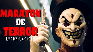 1 HORAS DE PELICULAS DE TERROR 😈  RESUMENES [upl. by Lathrope706]