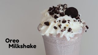 HOW TO MAKE OREO MILKSHAKE  EASY RECIPE PERFECT FOR SUMMER [upl. by Orna195]