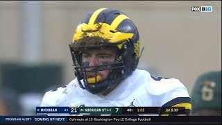 2018 Michigan Football Highlights at Michigan State [upl. by Rivy]