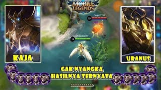 KAJA VS URANUS FULL BLADE ARMOR SIAPA TANK TERKUAT MOBILE LEGEND [upl. by Sunny61]