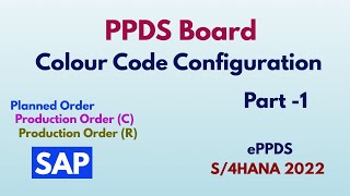 PPDS Planning Board Configuration  Part 1 Training for beginners [upl. by Calvert107]