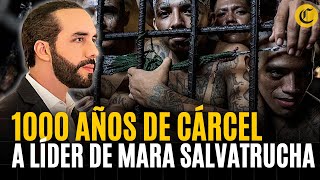 El Salvador Líder de MARA SALVATRUCHA es condenado a más de 1000 años en la cárcel [upl. by Dnilazor]