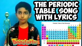 The Periodic Table Song with Lyrics [upl. by Fitts129]