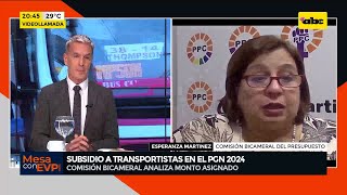 Subsidio a transportistas en el PGN 2024 [upl. by Dibbell]