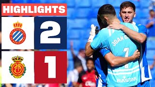 RCD ESPANYOL 2  1 RCD MALLORCA  RESUMEN LALIGA EA SPORTS [upl. by Heins937]