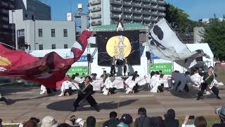 北九州市立大学 灯炎 『青春の宴 第三夜』 黒崎よさこい祭り2024 [upl. by Allertse390]