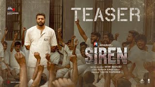 Siren  Official Teaser  Jayam Ravi Keerthy Suresh  GV Prakash Kumar [upl. by Atteynek402]