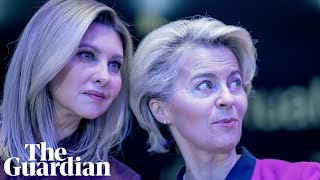 Davos Olena Zelenska and Ursula von der Leyen among opening speakers – as it happened [upl. by Sucam234]