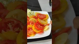 Salade de tomates au fromage mozzarella SodaCHHIM [upl. by Justine]