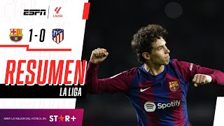 ¡LEY DEL EX GOLAZO Y TRIUNFAZO CULÉ ANTE LOS DE SIMEONE  Barcelona 10 Atl Madrid  RESUMEN [upl. by Aymer830]