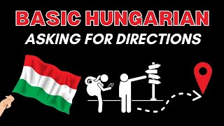 Basic Hungarian Language Asking for Directions  How to ask for directions in Hungarian [upl. by Rocher]