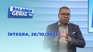 Assista à íntegra do Balanço Geral  26102023 [upl. by Annie]