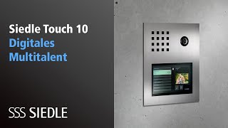 Siedle Touch 10 Digitales Multitalent [upl. by Yellhsa]