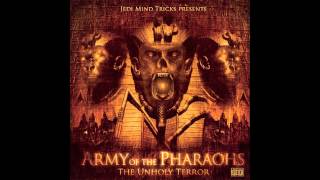 Jedi Mind Tricks Presents Army of the Pharaohs  quotGodzillaquot Official Audio [upl. by Jemine]