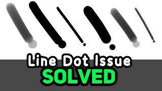 How to Fix Tablet Pen Drawing a DOT at the End of a Line [upl. by Broddie830]