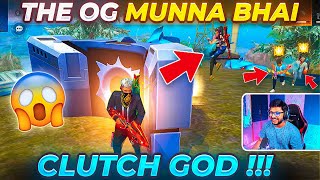 THE OG OF FreeFire 🔥  Vintage Munna Bhai Gameplay  Free Fire Telugu  MBG ARMY [upl. by Braden]