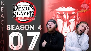 SOS Bros React  Demon Slayer Season 4 Episode 7  Stone Hashira Backstory is WILD [upl. by Efren]