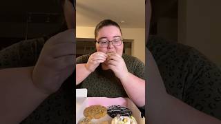 crumblcookies 🤤 cookie cookies review food Foodie FoodTok foodtiktok foodreview critic [upl. by Ahtekal]