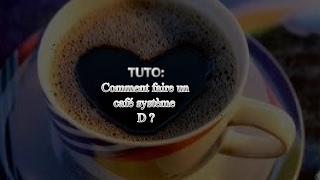 TUTO Comment faire un café sans cafetière système D avec Hujac [upl. by Ennovehs]