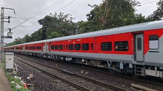 PUNE WAP7 First Inaugural Run With Brand new lhb 11077 Jhelum Exp Departing Pune Jn [upl. by Hester524]