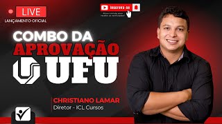 Live de Lançamento COMBO da Aprovação  UFU 2024  ICL Cursos [upl. by Rubi752]