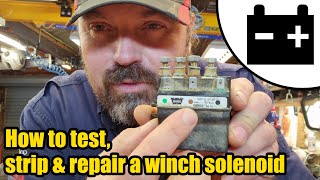 Winch not working Heres how to test the solenoid 1471 [upl. by Rieger]