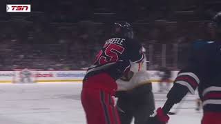 Mark Scheifele instigator penalty on Nicolas Hague  Tough Call Review [upl. by Ytsihc]