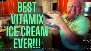 Best Vitamix Ice Cream Demo and Recipe [upl. by Eiraminot]