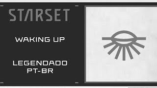 STARSET  WAKING UP Lyrics e Legendado em PTBR [upl. by Aldarcy]