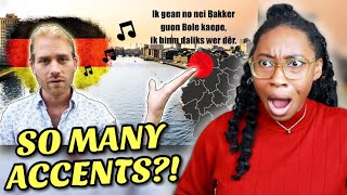 AMERICAN REACTS TO GERMAN ACCENTS amp DIALECTS SHOCKING DIFFERENCES [upl. by Penthea118]