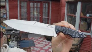 dbad Menace by Croco Knives full review [upl. by Idoj]