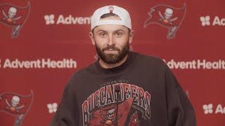 Baker Mayfield ‘Put Us In The Best Position To Win’  Press Conference  Tampa Bay Buccaneers [upl. by Goles]