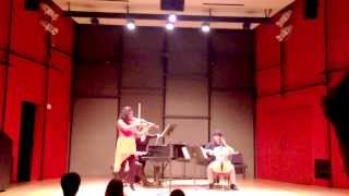 Palak Pancholi performs Bruchs Romanze [upl. by Reinaldo]