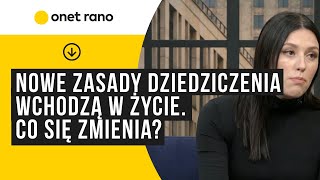 Nowe zasady dziedziczenia wchodzą w życie Co się zmienia [upl. by Chun]